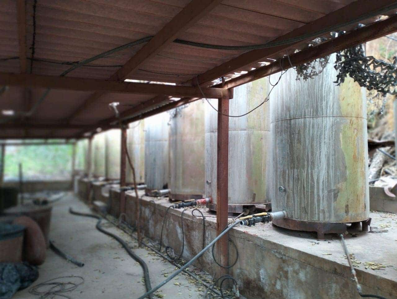 Tambos de químicos