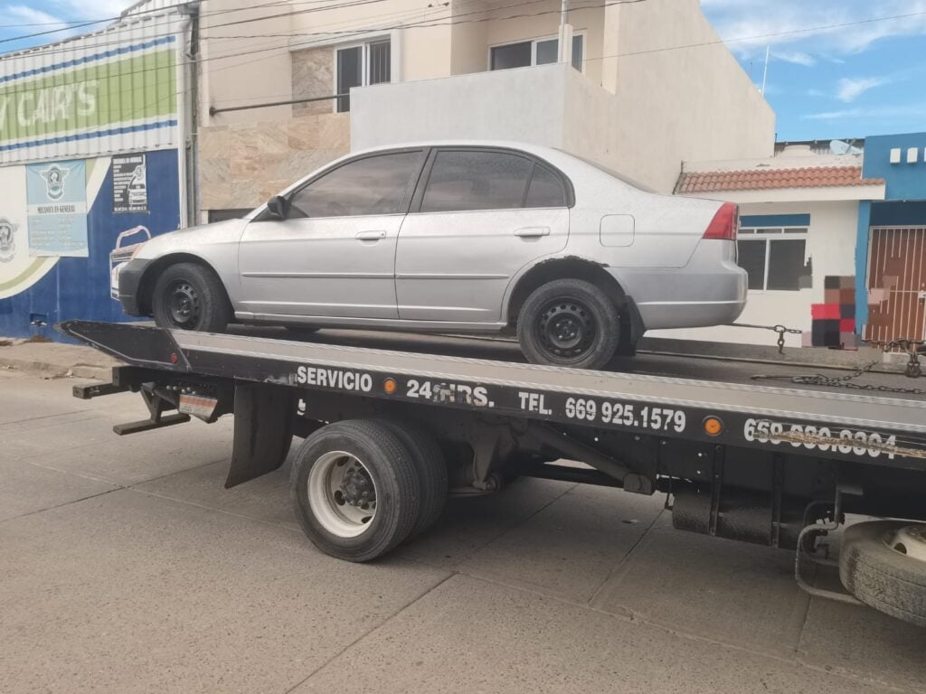 Decomisados carros en MAza