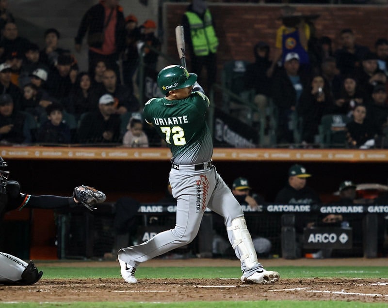 El mochitense Juan Uriarte remolcó con hit la carrera de la quiniela