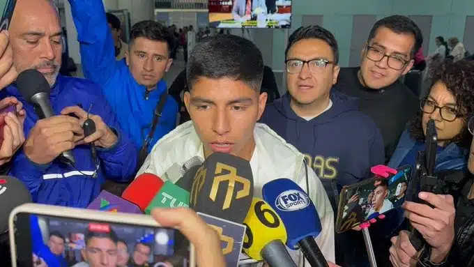 Futbolista peruano en entrevista