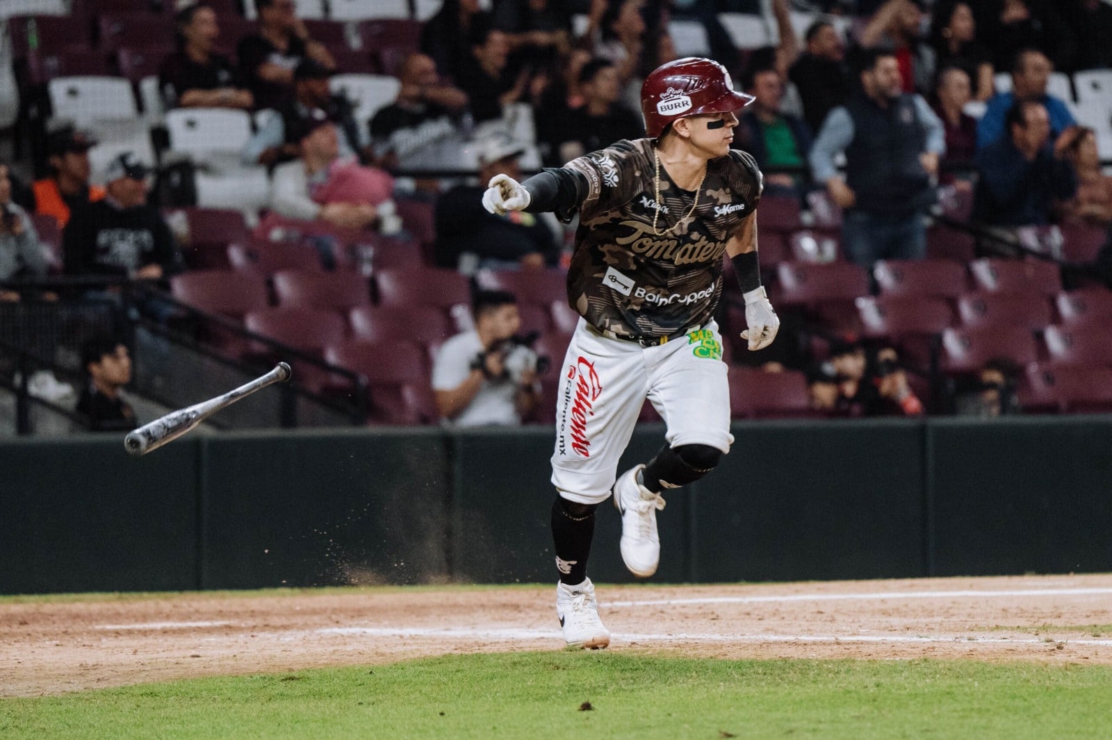 Bateo de jugador de Tomateros LMP