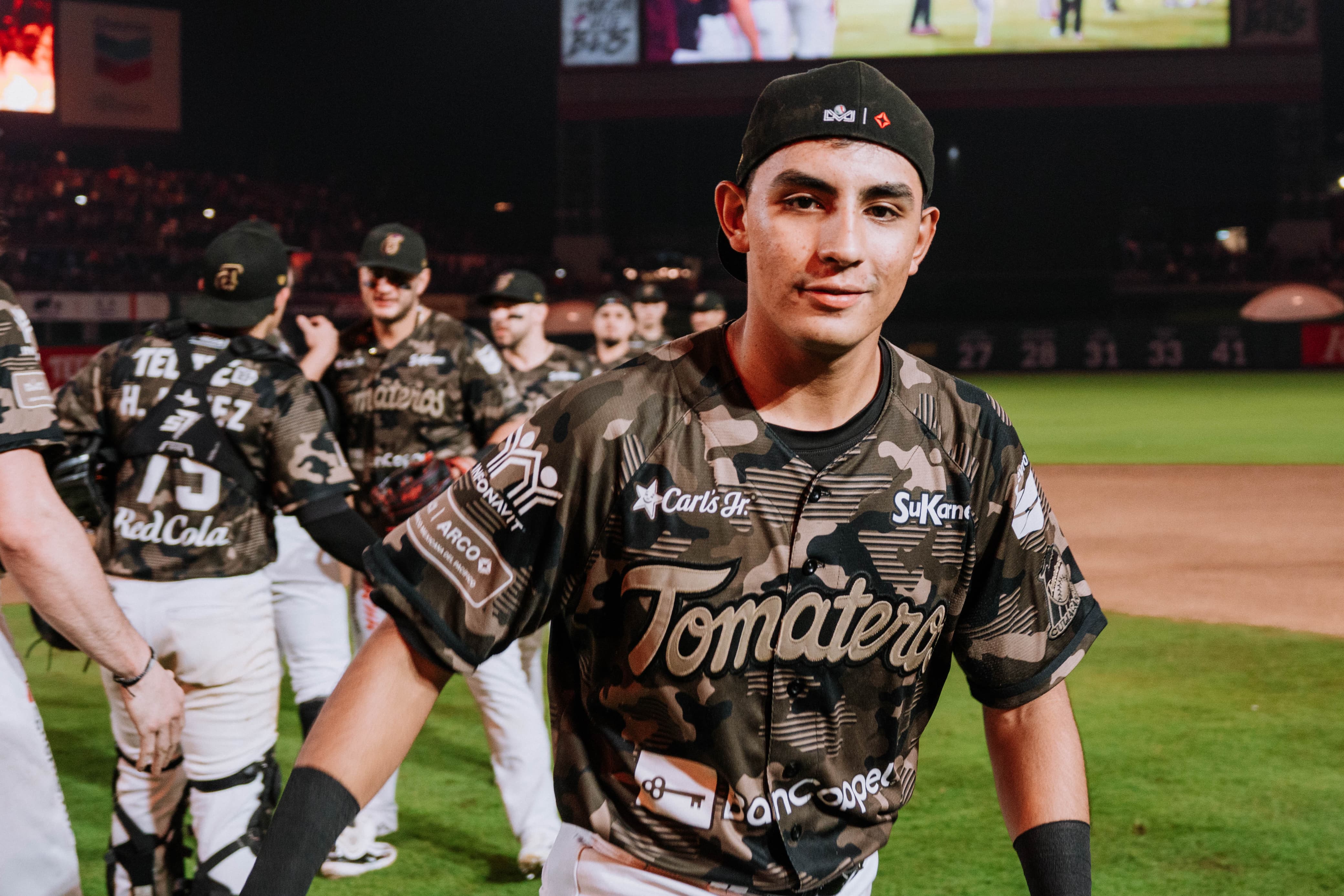 Jugador de Tomateros en temporada 2023-2024