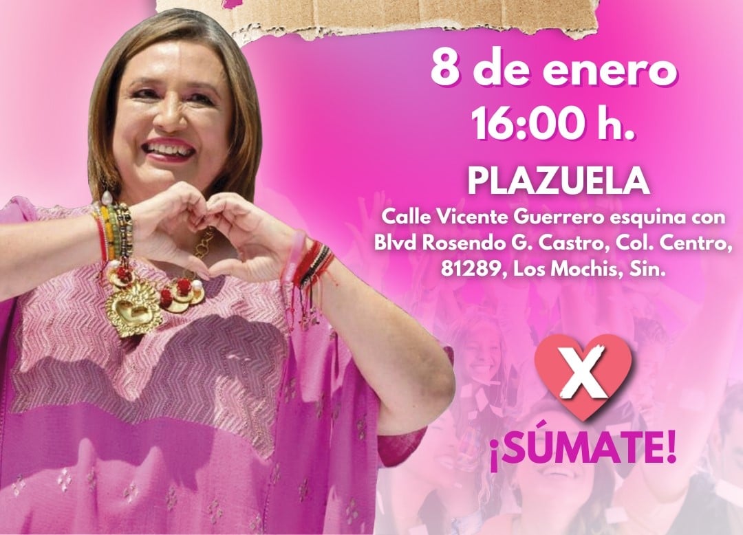 Xóchitl Gálvez, aspirante a la Presidencia de la República