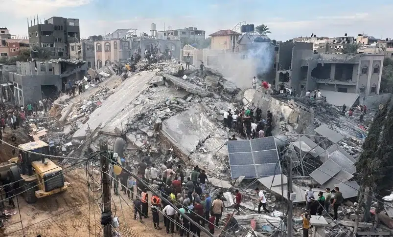 EU critica bombardeos de Israel en Gaza