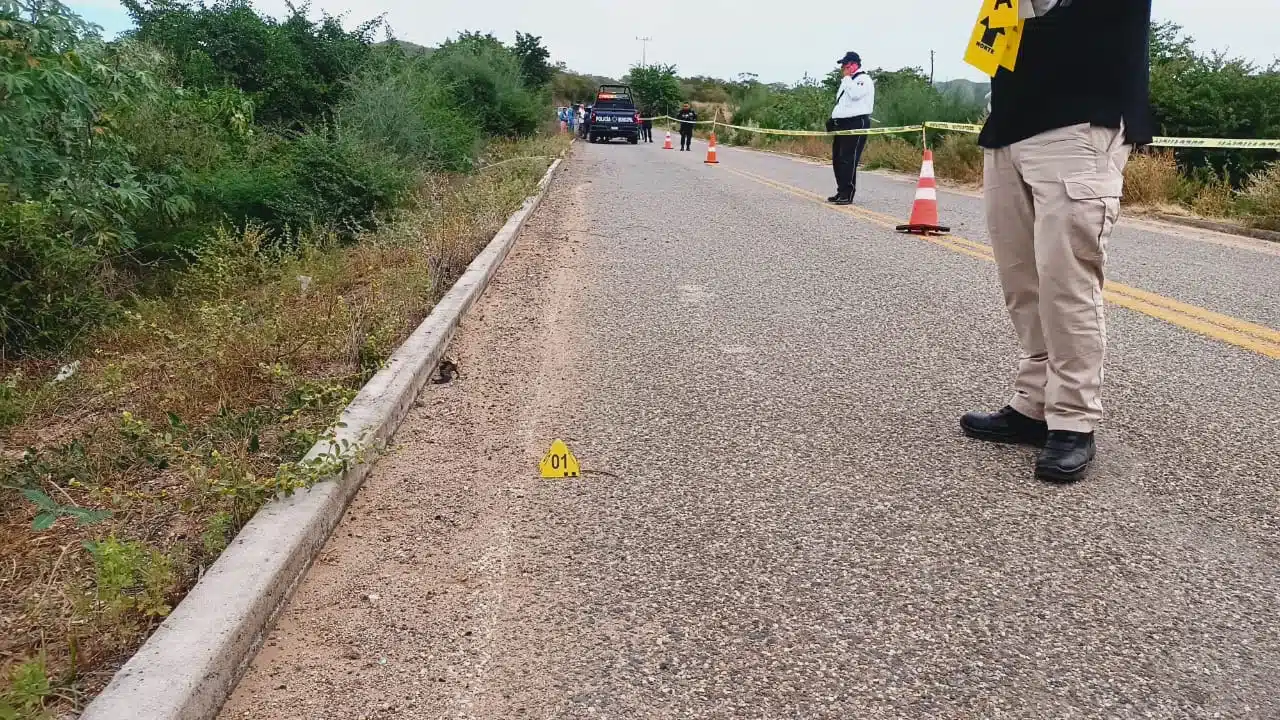 accidente en la carretera Mocorito-El Valle