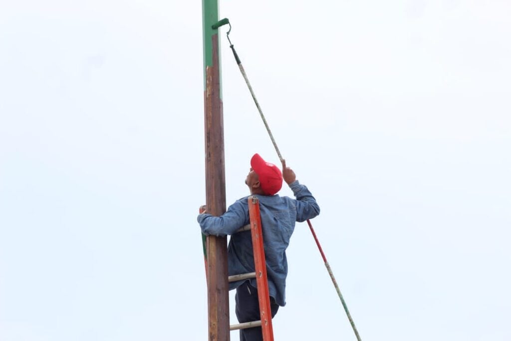 Trabajos de rehabilitación y mantenimiento en áreas deportivas