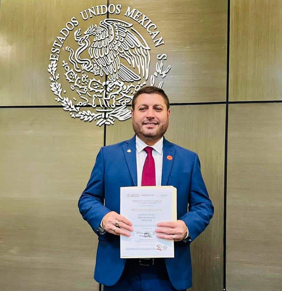 José Paz López Elenes, alcalde de Badiraguato