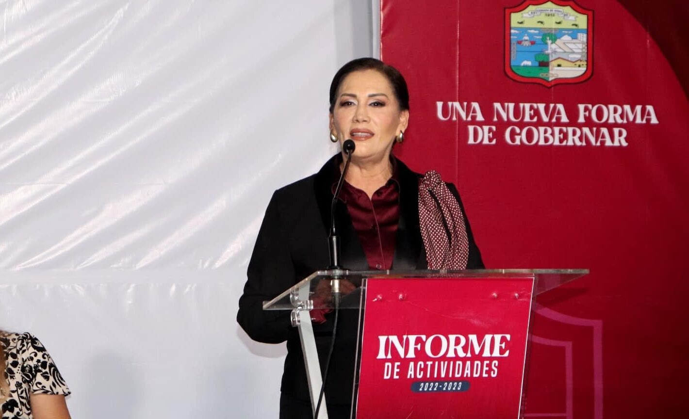 Blanca Estela García Sánchez presentó su informe de gobierno 2023