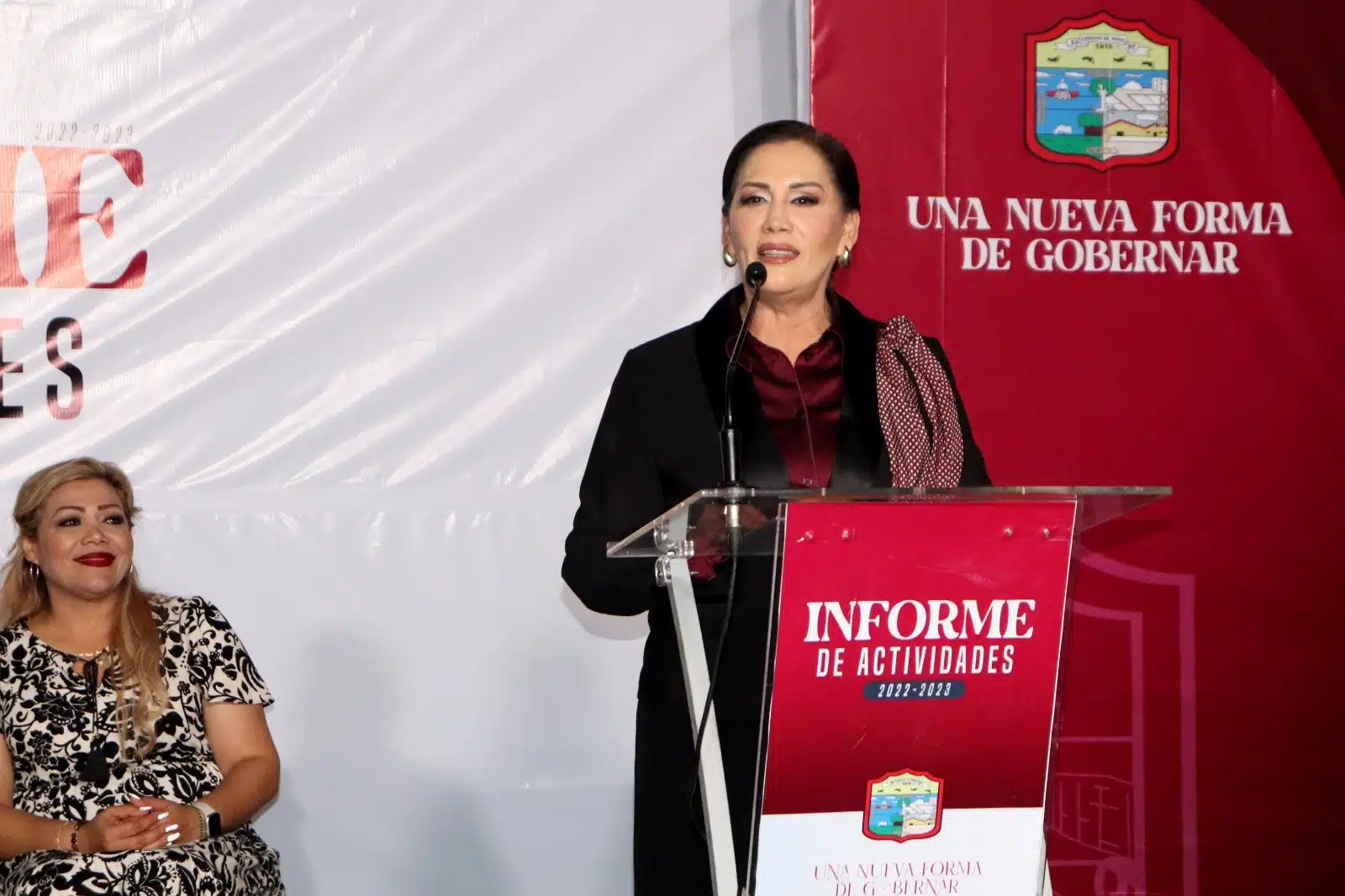 Blanca Estela García Sánchez presentó su informe de gobierno 2023