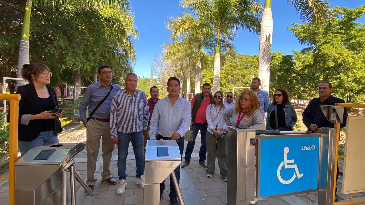 Manifestación en el campus Guasave de la UAdeO