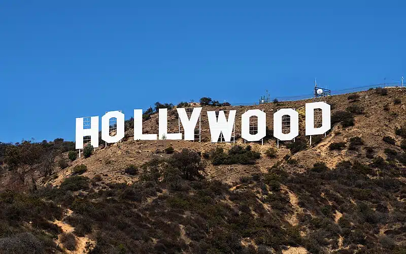 Cartel de Hollywood en Los Ángeles, California