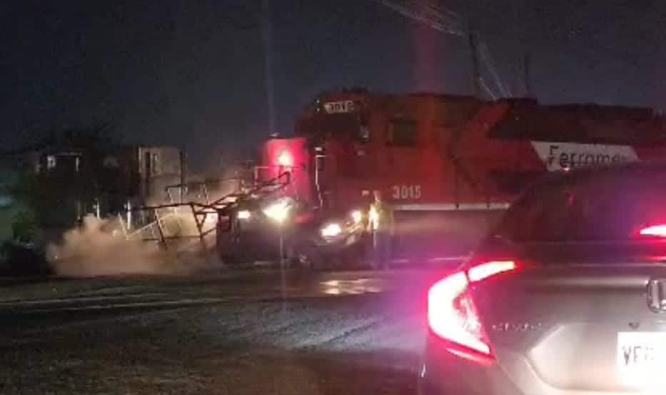 El choque ocurrió en la colonia Pemex en Culiacán.
