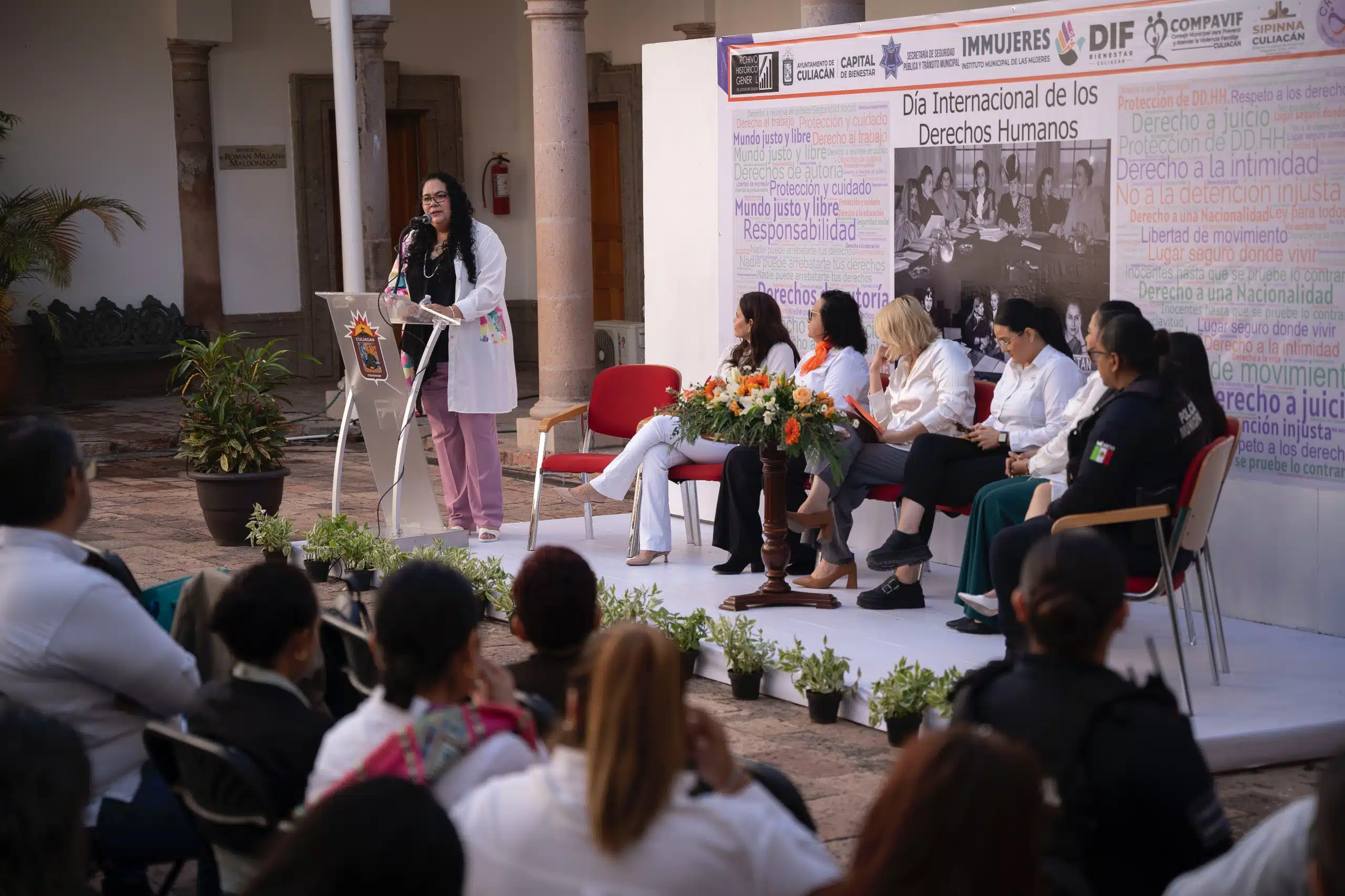 Conferencia por la conclusión de activismo por la violencia contra la mujer