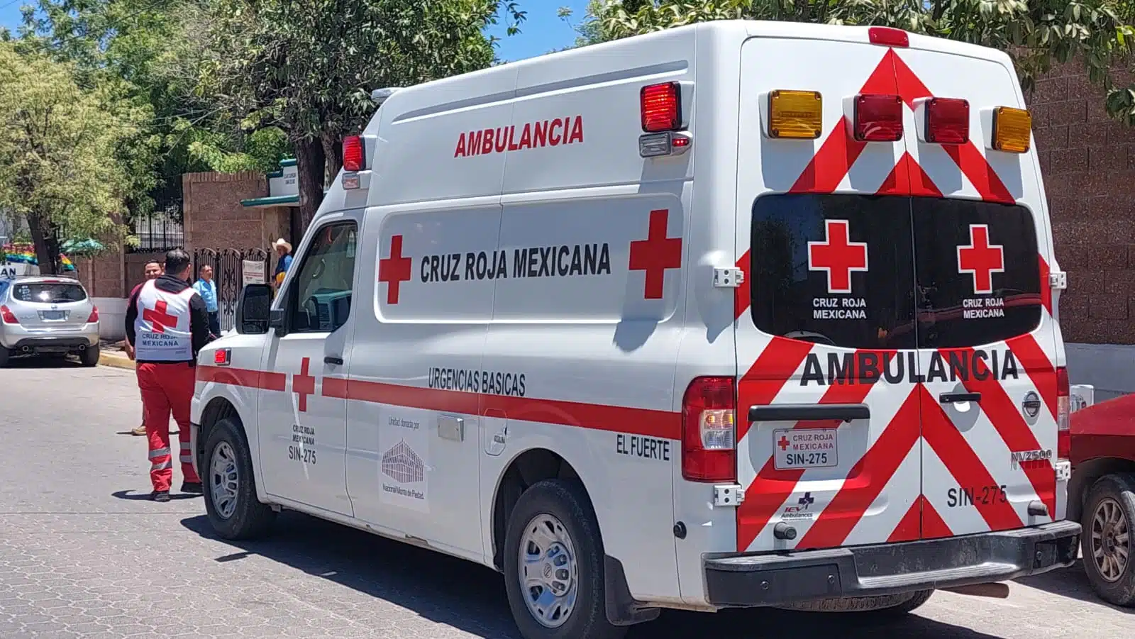 Ambulancia de la Cruz Roja Mexicana