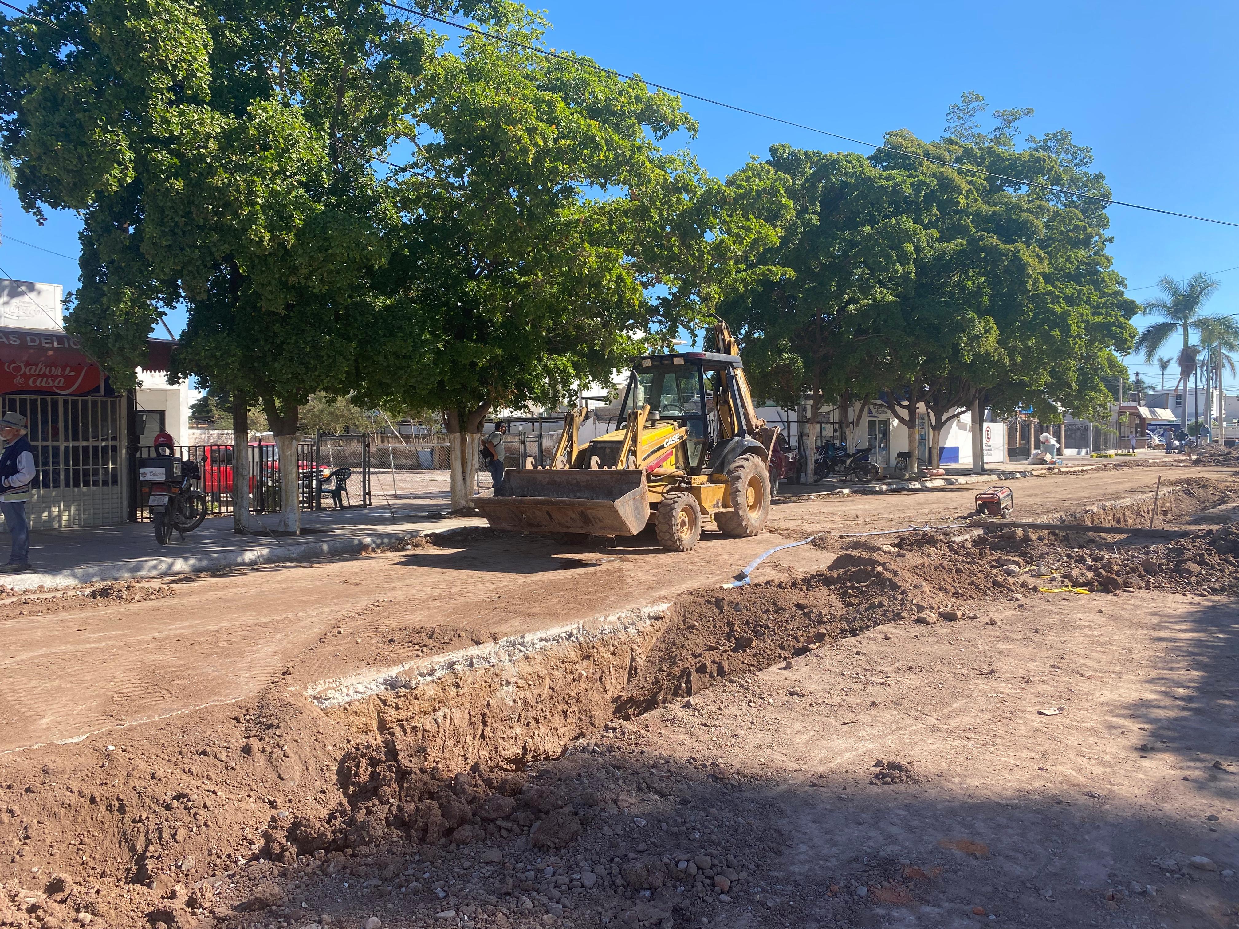 Rehabilitación de drenajes colapsados.