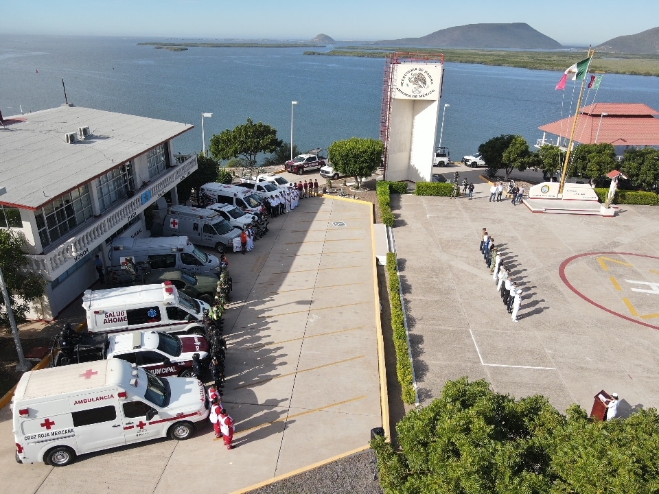 Inicio de la Operación Salvavidas Invierno 2023 en la 8va Zona Naval en el puerto de Topolobampo