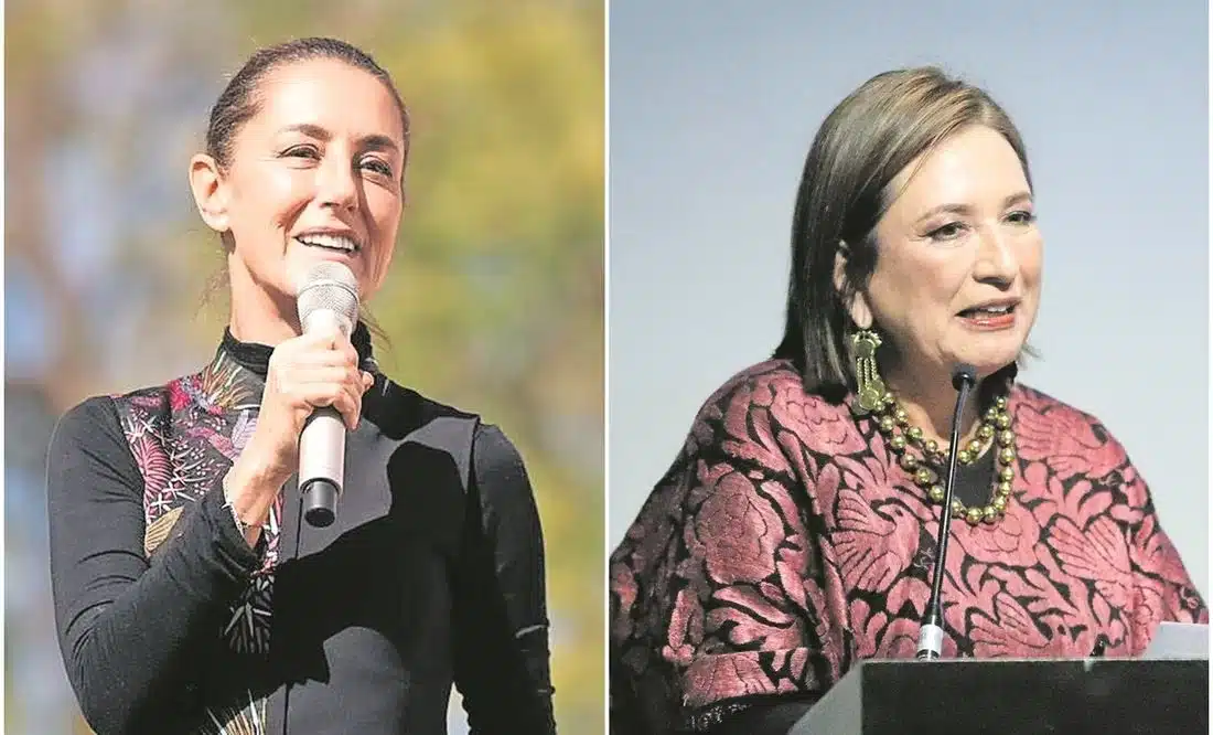 Claudia Sheinbaum y Xóchitl Gálvez