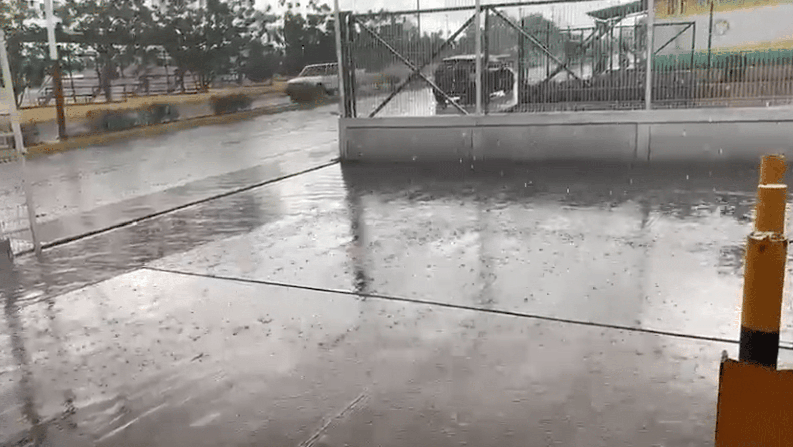 Lluvias en el municipio de Choix