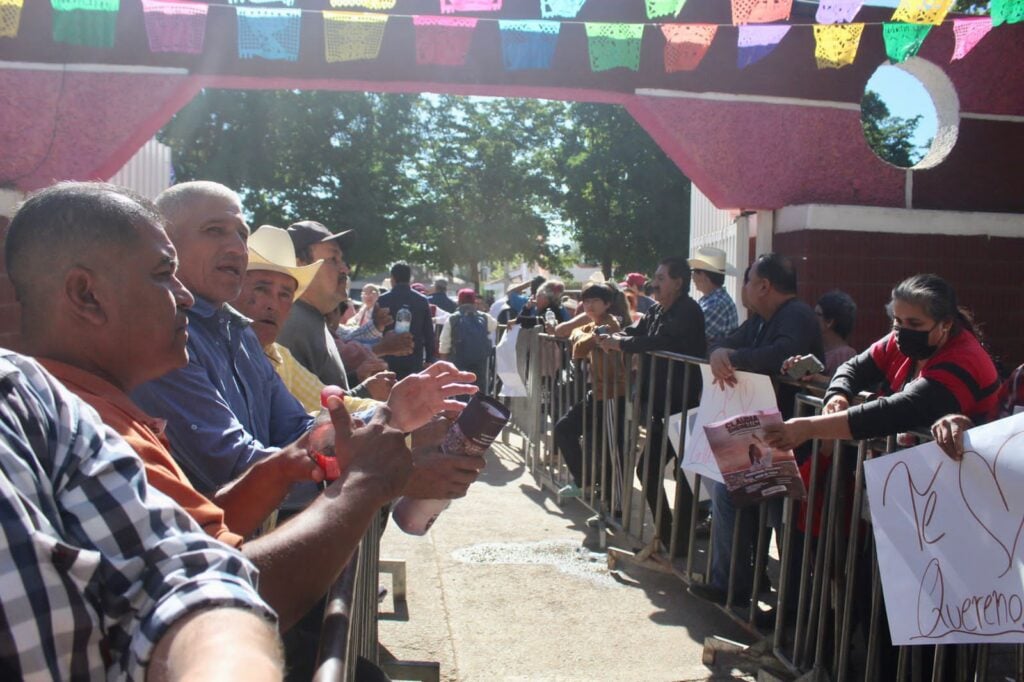 Mitin de Claudia Sheinbaum en Guasave.