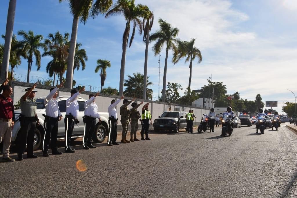 Operativo de seguridad de Año Nuevo en Ahome