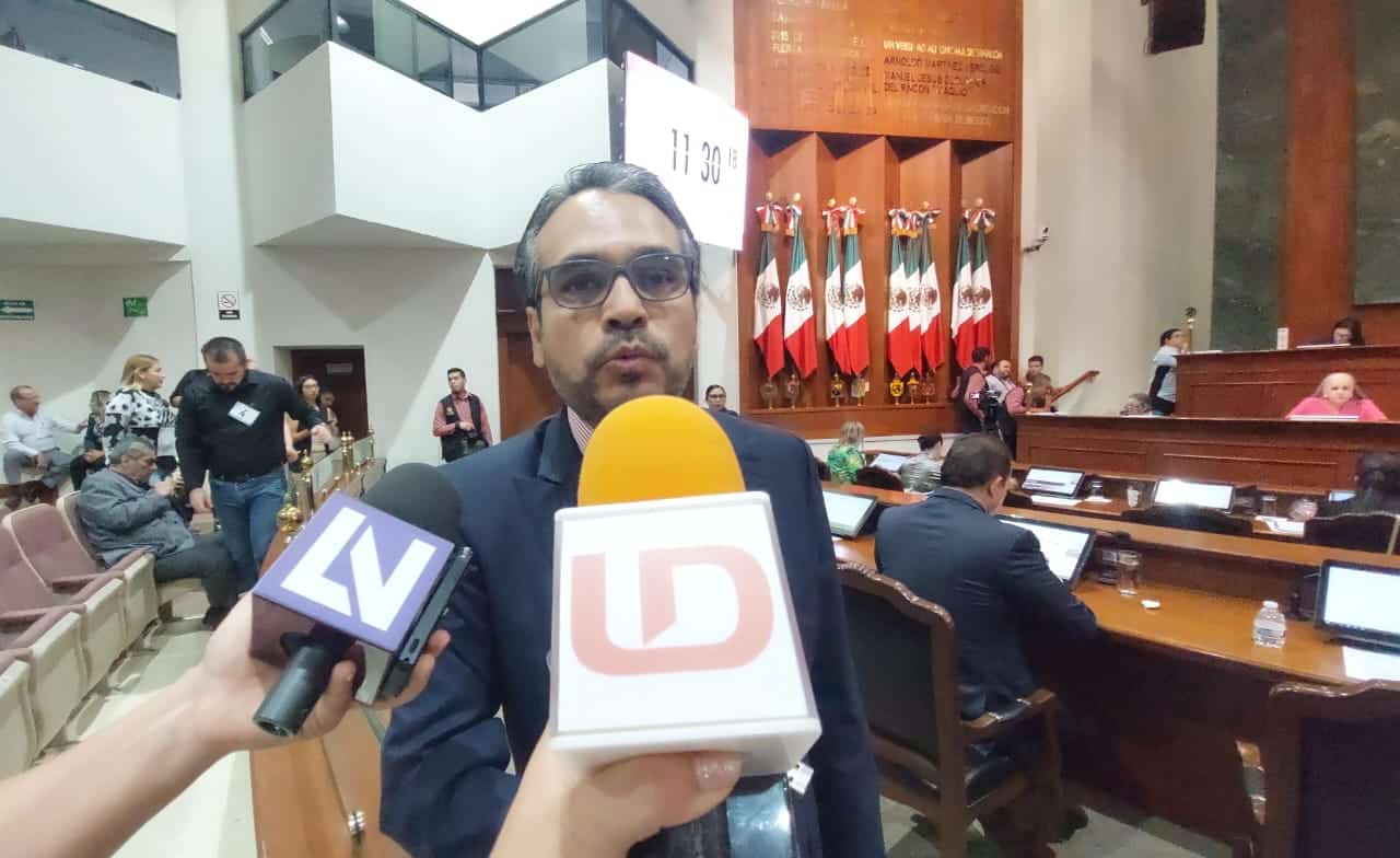 Presidente de la Comisión de Fiscalización del Poder Legislativo Estatal, Sergio Mario Arredondo Salas.