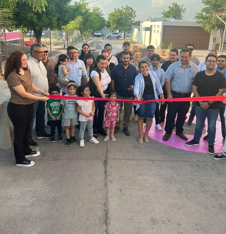 proyecto de peatonalización en el Jardín de Niños “Julia Pastrana”, ubicado en Alturas del Sur