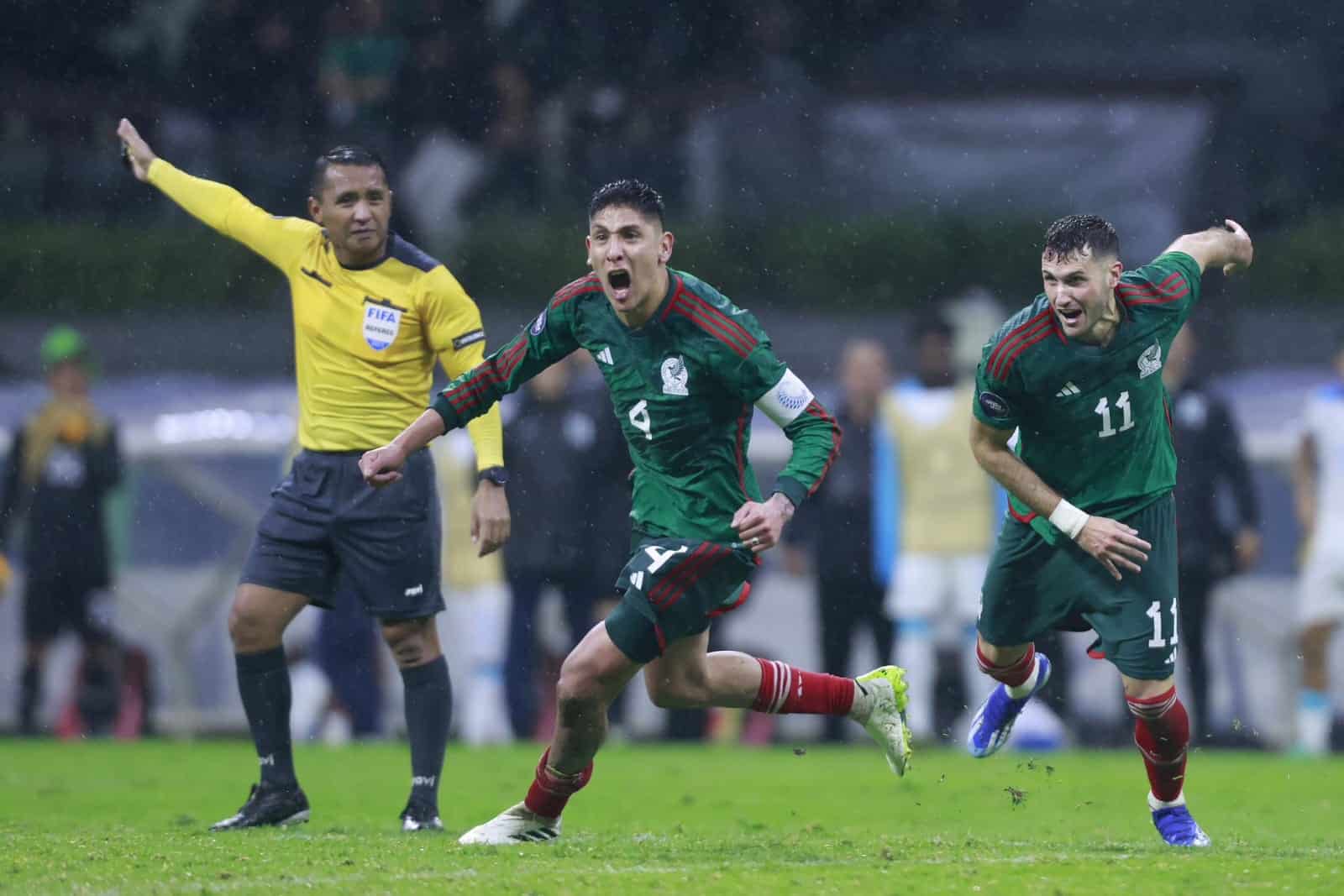 jugadores de la Selección mexicana