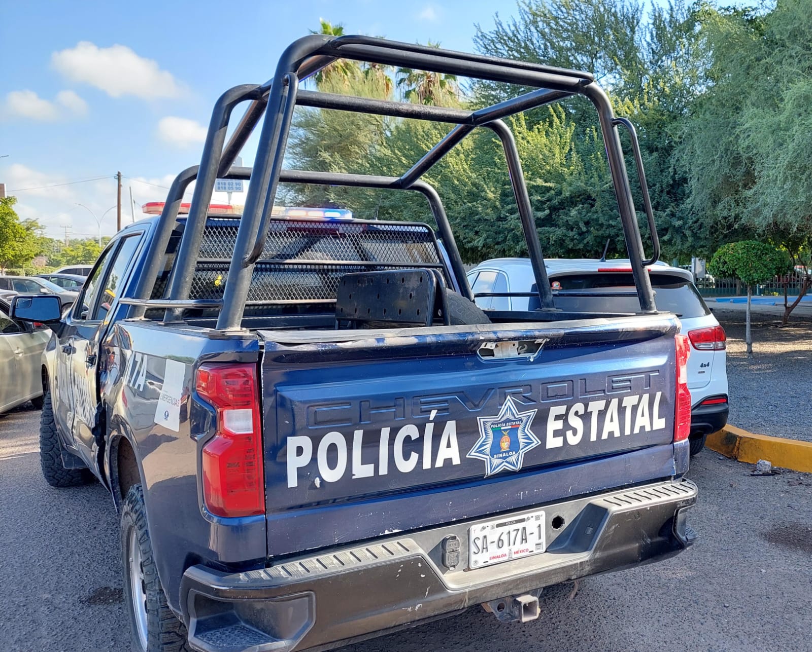Vehículo de la Policía Estatal