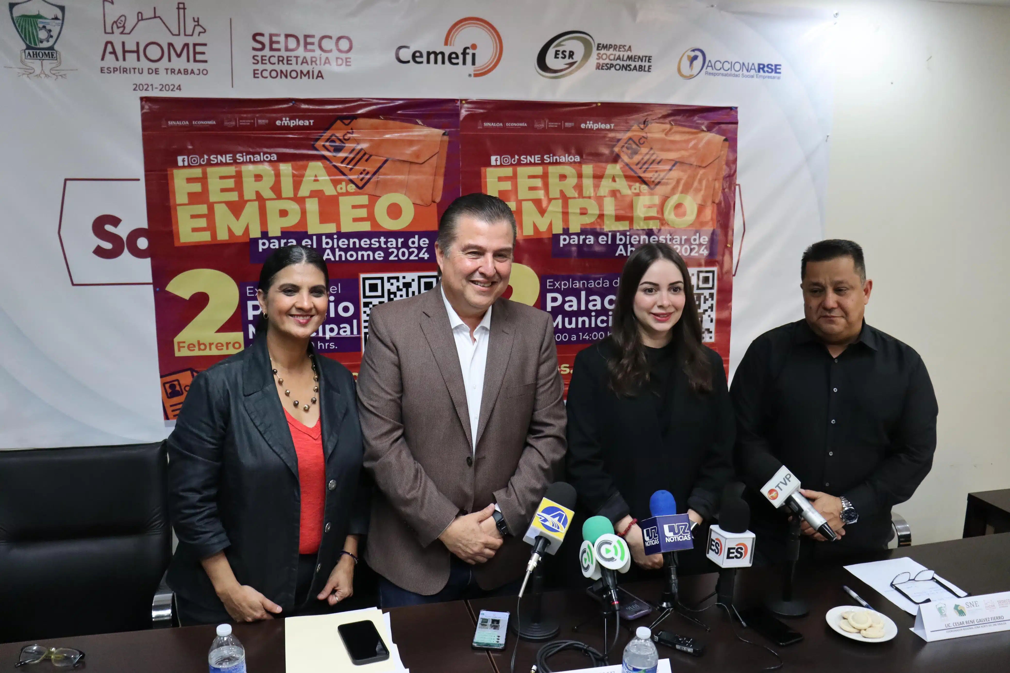 Invitan a la próxima Feria del Empleo en la explana de Palacio Municipal de Ahome