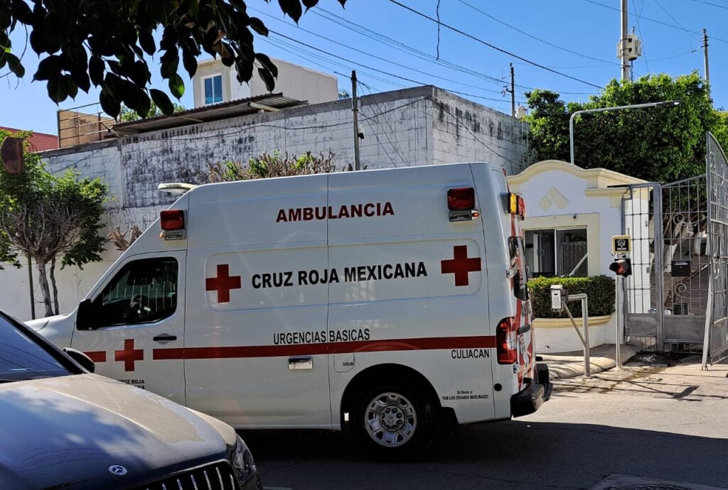 Arribo de Cruz Roja al fraccionamiento Montebello