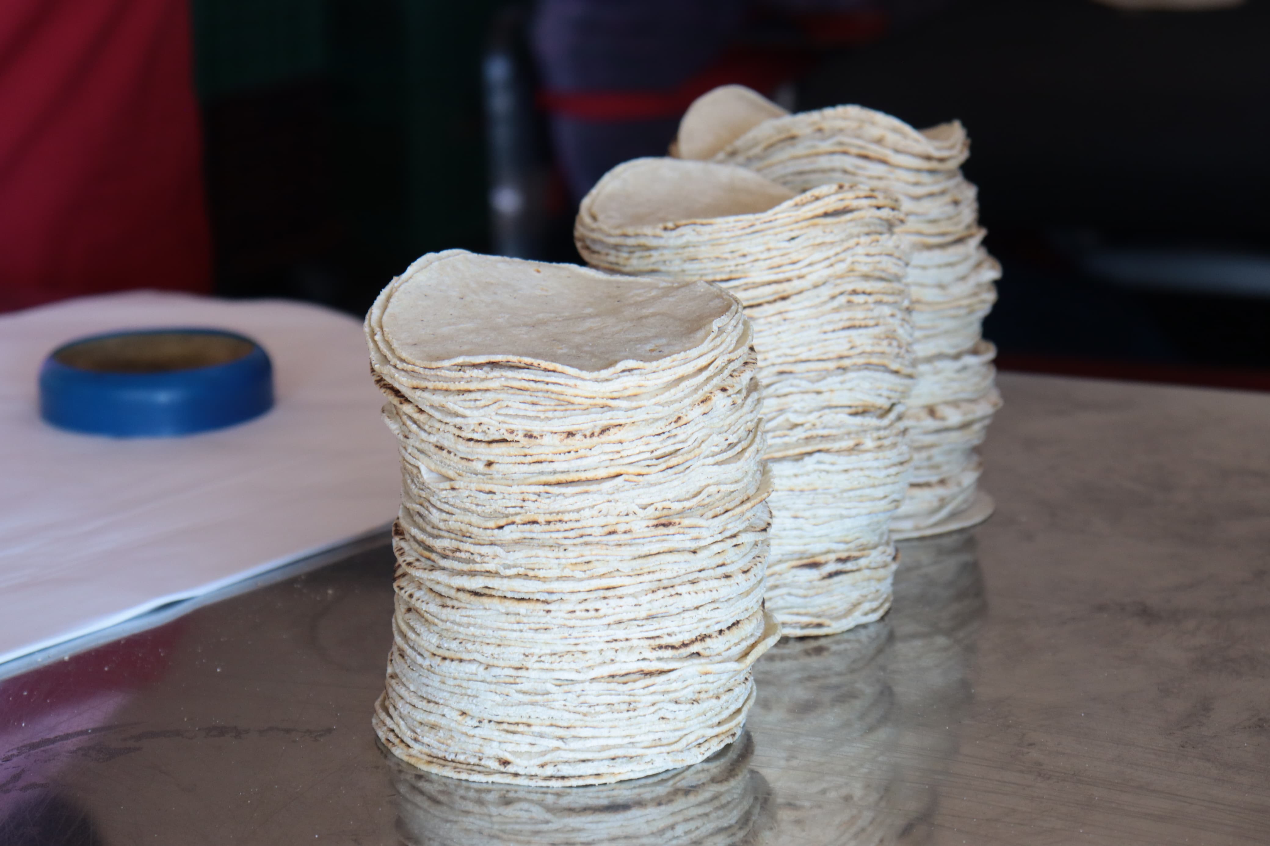 Tortillas recién hechas