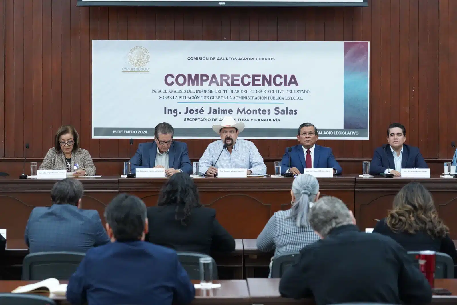 Comparecencia de José Jaime Montes Salas ante diputados de la 64 Legislatura