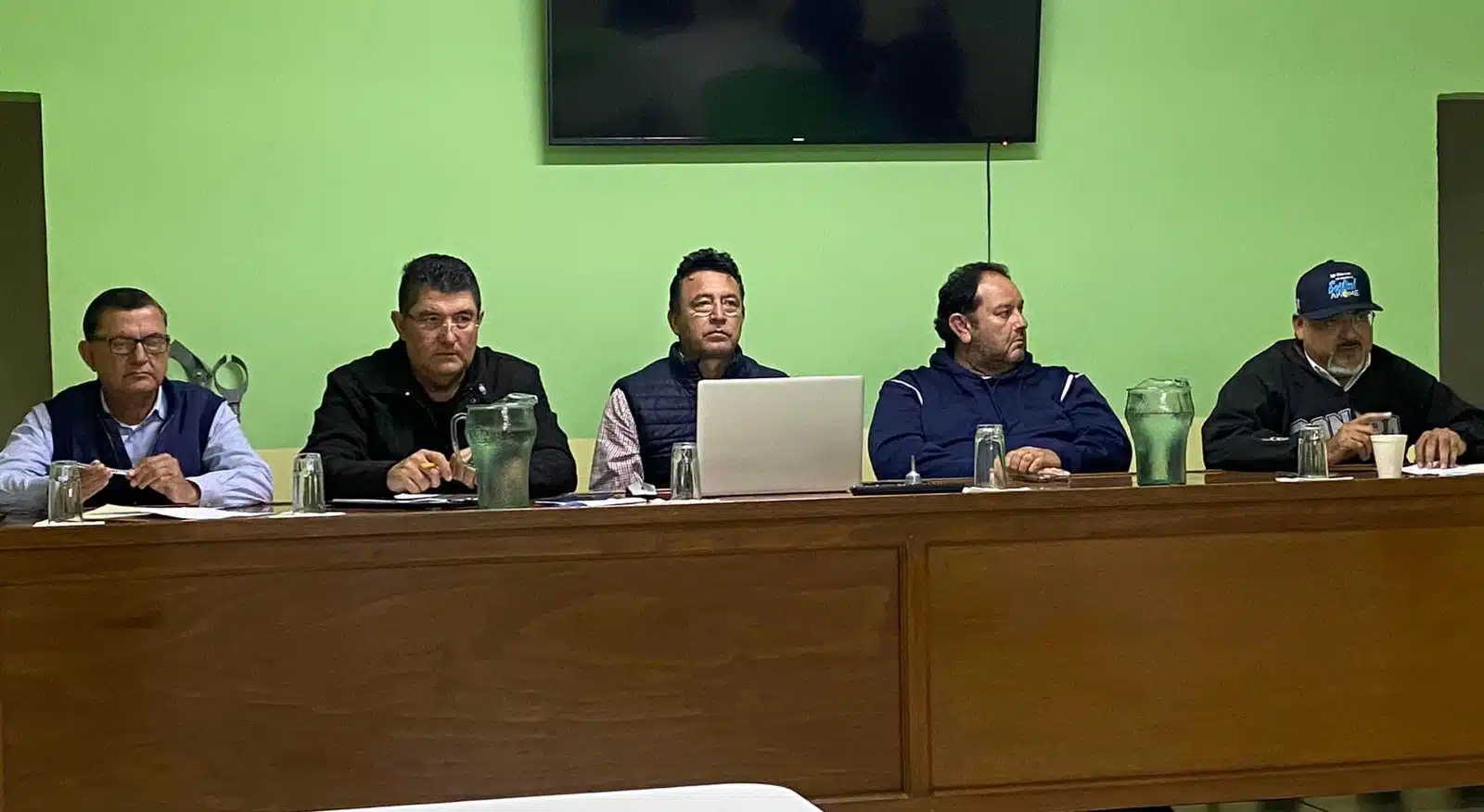La reunión ordinaria de este martes en la casa club de la Liga Chevron Clemente Grijalva Cota