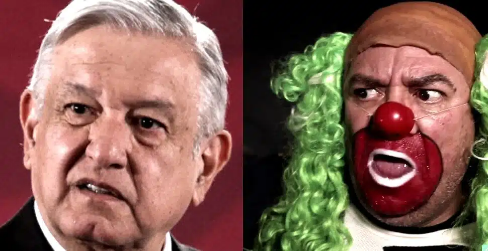 AMLO y Brozo