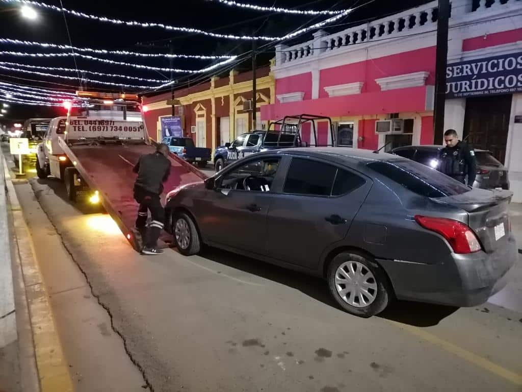 Automóvil asegurado