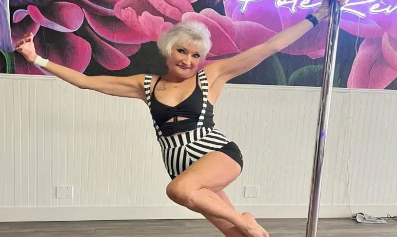 Abuelita de 75 años se convierte en bailarina de pole dance