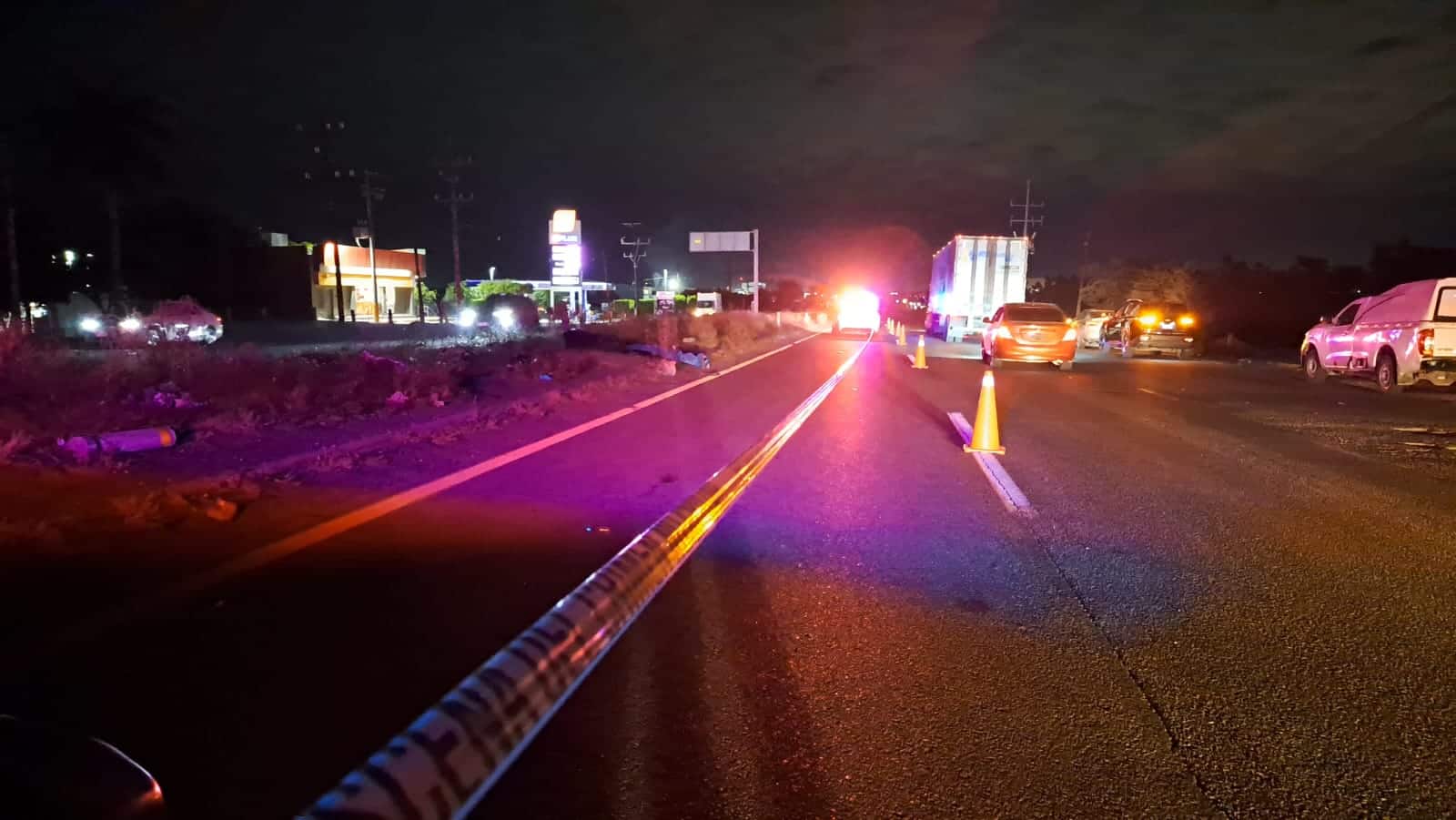Un automovilista atropelló a la pareja sobre la carretera Culiacán-Eldorado.