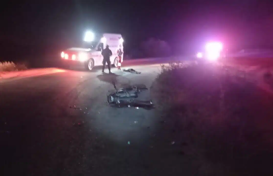 Agente de Tránsito fallece en accidente de motocicleta en Guasave
