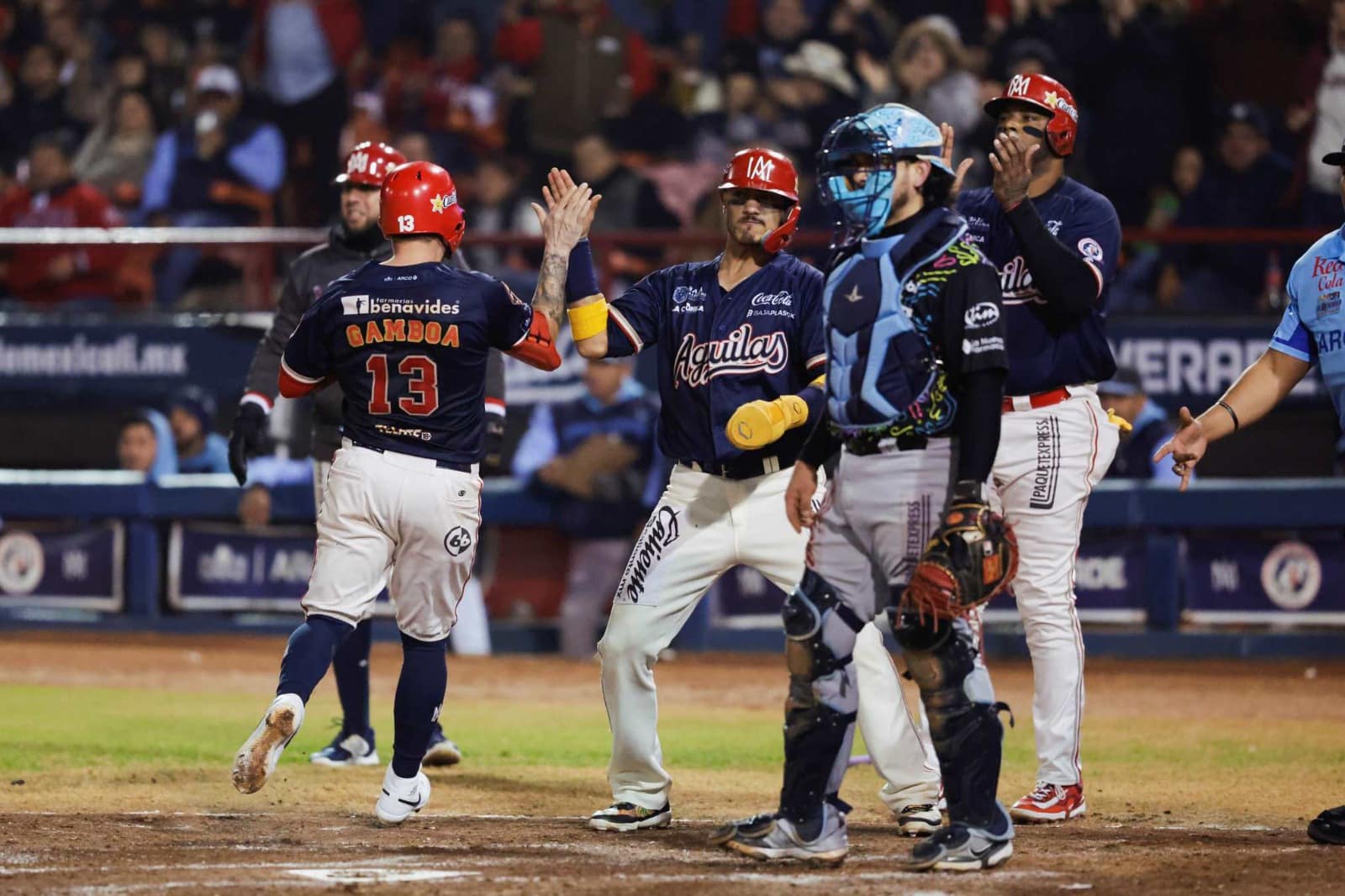 Águilas deja en el terreno a los Algodoneros y empareja la serie a dos juegos por bando
