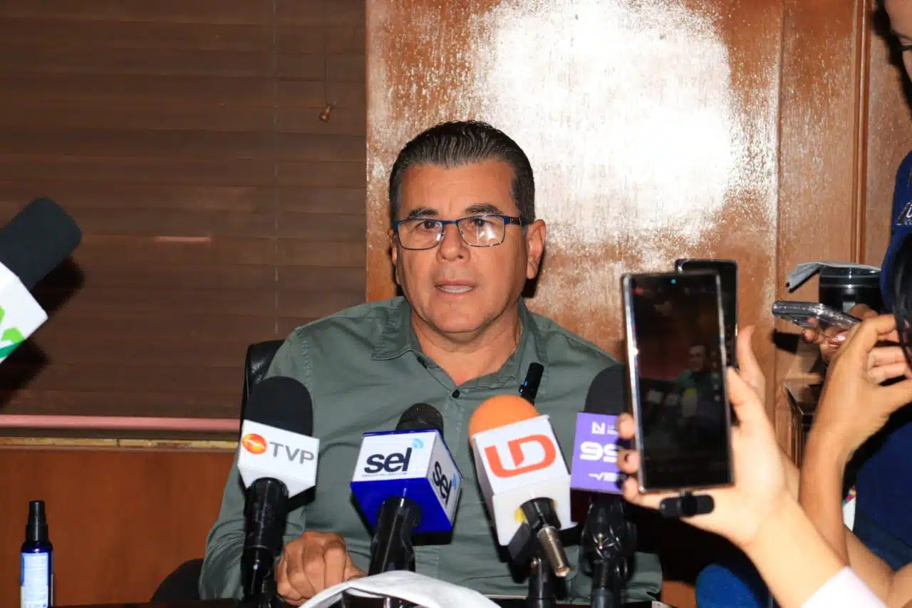 Édgar González Zataráin, alcalde de Mazatlán.