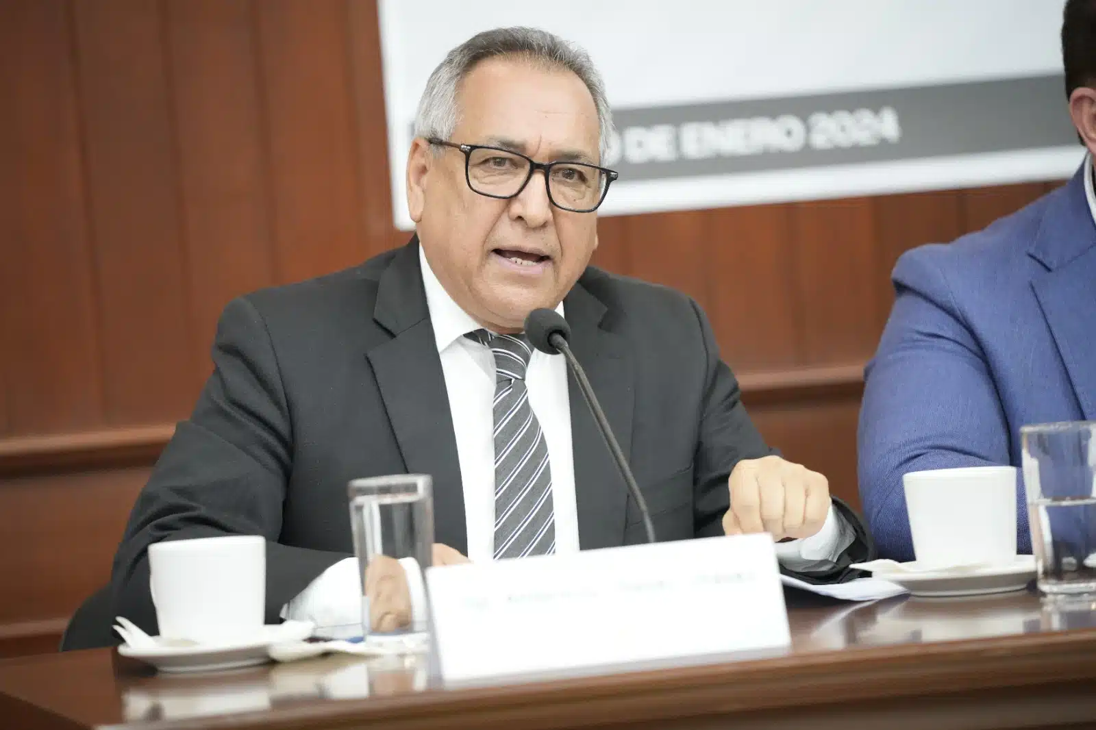 Ambrocio Chávez Chávez, presidente de la Comisión de Puntos Constitucionales y Gobernación del Congreso del Estado de Sinaloa