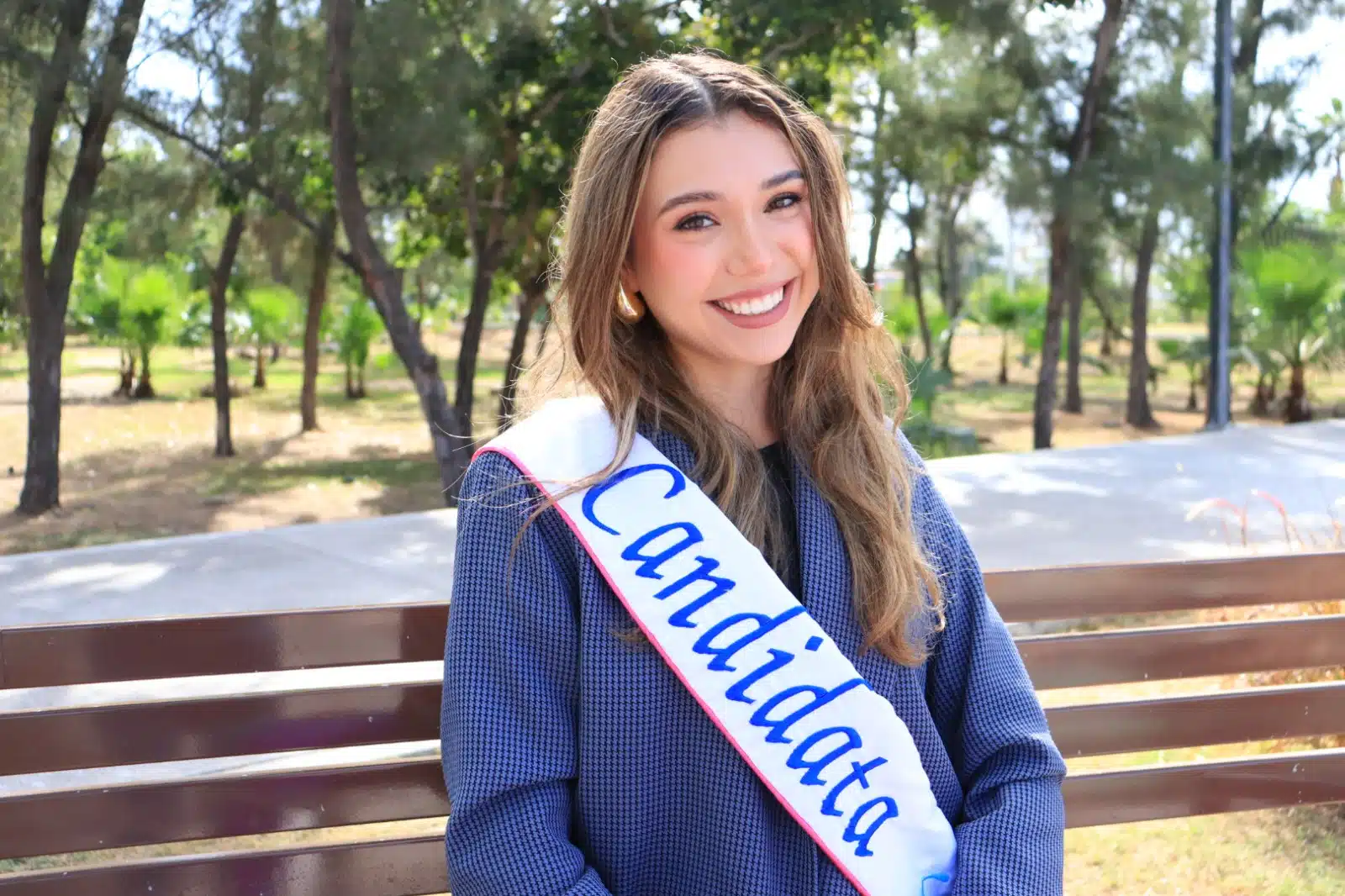 Andrea García, candidata a Reina del Carnaval Internacional de Mazatlán 2024, “Eclipse Barroco”,