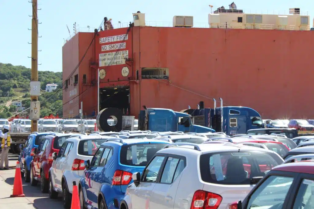 terminal marítima de la Administración del Sistema Portuario Nacional en Mazatlán (Asipona)