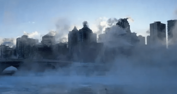 Canadá registra temperaturas de -36 grados
