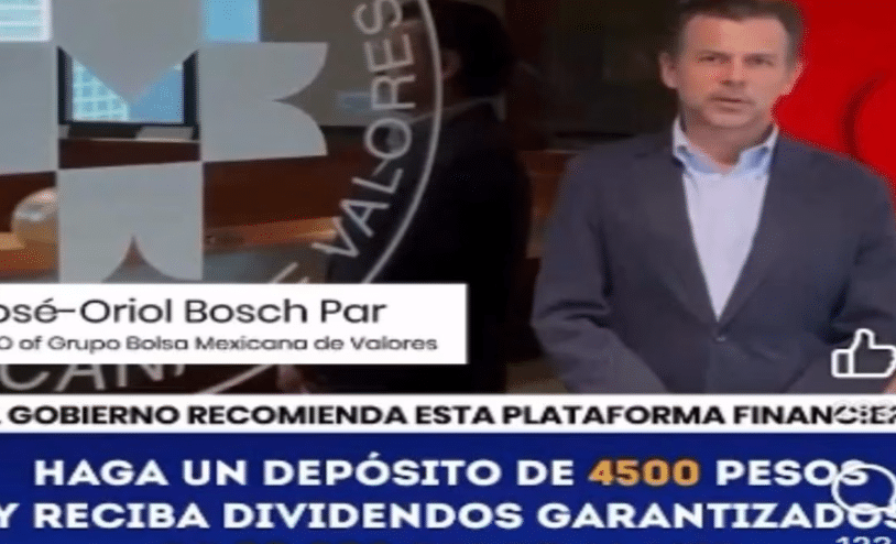 BMV advierte sobre video falso creado con inteligencia artificial
