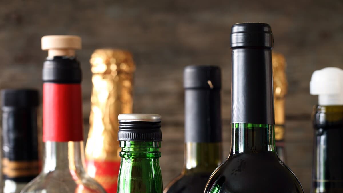 Botellas de vino