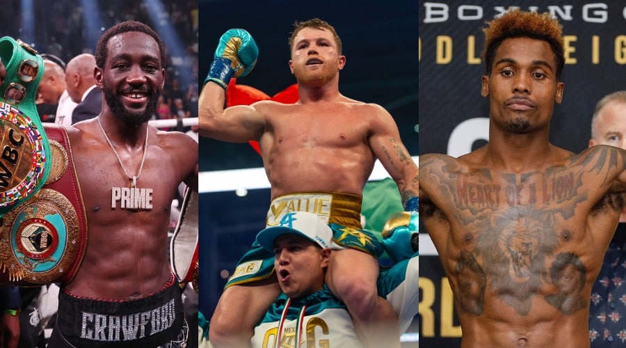Terence Crawford, Saúl “Canelo” Álvarez Y Jermall Charlo.