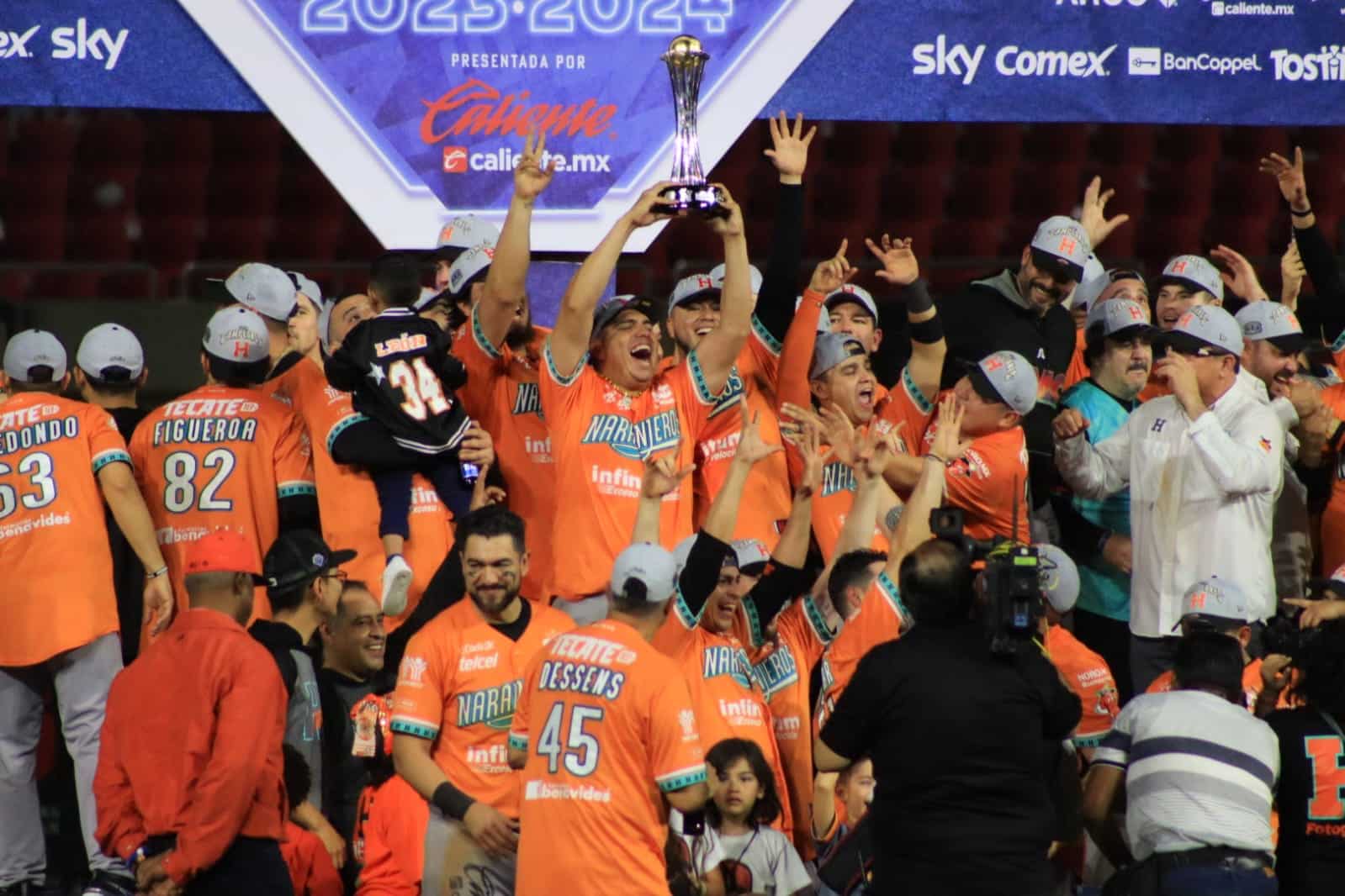 Naranjeros de Hermosillo es campeón de la LMP.