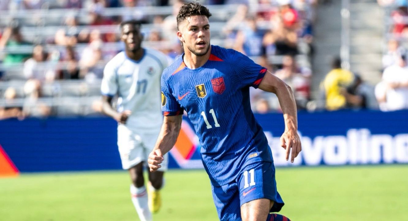 Cade Cowell en la selección de futbol de Estados Unidos