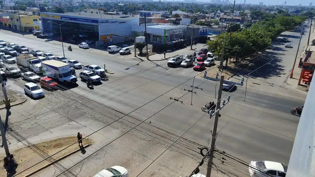 Ciudad de Mazatlán, vista aérea.